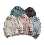 Unisex Jacket Autumn Five-Color Rubber Label Jacket Women's Clothing