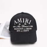 Amiri Hat Baseball Cap, Trendy Cap, Casual Versatile Fishing Cap