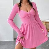 Women Dress Autumn and Winter Long Sleeve Dress