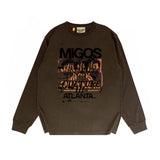 Gallery Dept Long Sleeved Shirt Fashion Brand Long Sleeve Long-Sleeved T-shirt Blouse