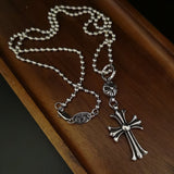 Chrome Hearts Necklace Vintage Cross Necklace Same for Men and Women