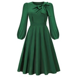 Women Date Dress Fall/Winter Dress Leisure Long Sleeve Dress