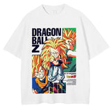 2024Men Dragon Ball Z T Shirt Anime Japanese Printed T-shirt