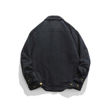 Unisex Shirts Autumn Embroidery Peak Jacket