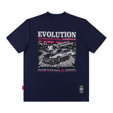 Men T Shirt Summer Cartoon Printed Short Sleeve T-shirt