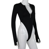 Women Jumpsuit Long Sleeve Slim Fit Jumpsuit