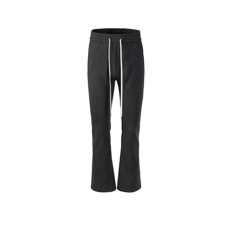 MIJKO Men's Vintage Pants MIJKO Microhorn Wide Feet Slim-fit Men's and Women's Long Casual Pants