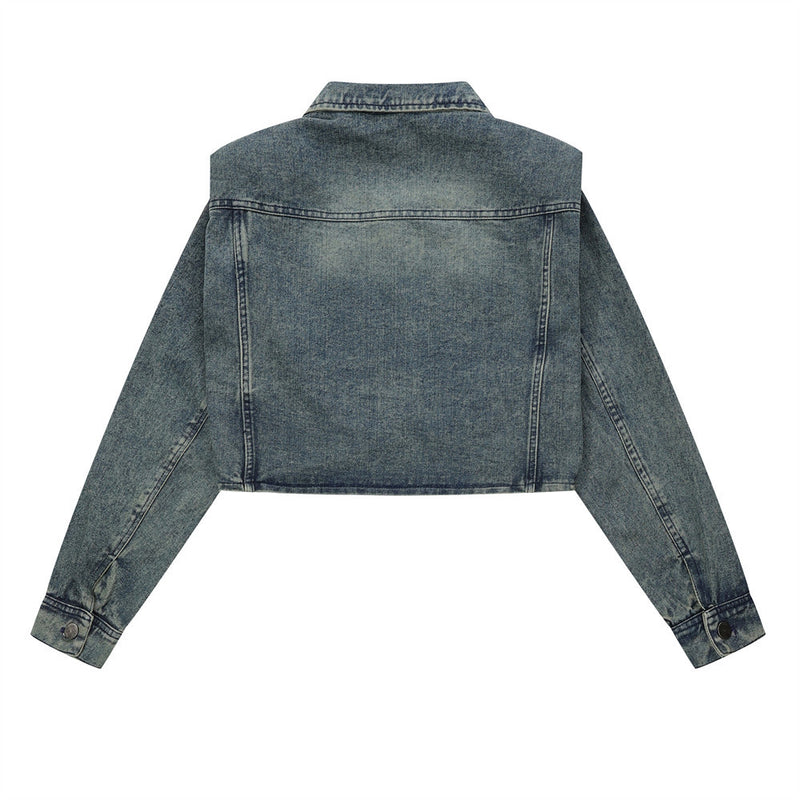 Women Jacket Short Denim Clothes Jacket Denim Jacket
