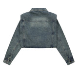 Women Jacket Short Denim Clothes Jacket Denim Jacket