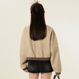 Women Jacket PU Leather Jacket Women's Autumn Casual Leather Clothing Coat