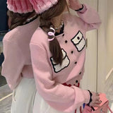 Women Knitwear Spring and Autumn Loose Knitted Cardigan