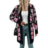 Women Knitted Sweater Autumn Leisure Women's Cardigan Sweater