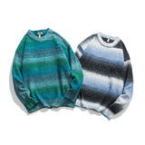 Unisex Sweater Winter Starry Sky Gradient Knitwear