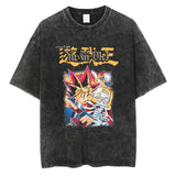 2024Streetwear Japanese Anime Print T Shirt Fashion Vintage