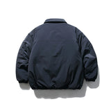 Unisex Winter Cotton Coat Winter Three-Dimensional Pocket Decoration Lapel Cotton-Padded Coat Retro Workwear Cotton Coat