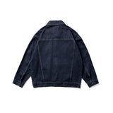 Unisex Jacket Vintage Denim Jacket Men's Business Shirt Jacket
