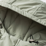 Unisex Winter Cotton Coat Hooded down Jacket Warm down Jacket