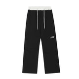 Men Sweatpants High Casual Pants Men Loose Straight Trousers