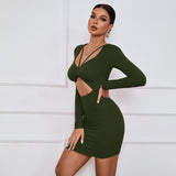 Women Dress Spring/Summer Party Tight Skirt Hollow Y2g Dress