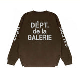 Gallery Dept Long Sleeved Shirt Fashion Brand Long Sleeve Long-Sleeved T-shirt Blouse