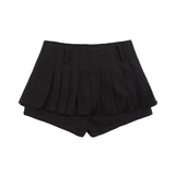 Women Skirt Embroidered Pleated Pants Skirt Girls' Autumn and Winter Leisure Skirt