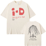 Cactus Jack Utopia Print Tshirt Men Women Hip Hop Vintage