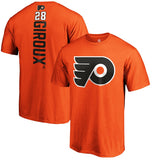 NHL T-Shirts NHL Philadelphia Flyers Ice Hockey Suit T-Shirt American Sports Loose Quick-Drying T-Shirt