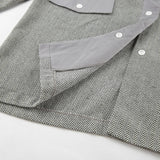 Women Trench Coat Gray Woolen Coat Autumn and Winter Suit