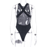 Women Jumpsuit Sexy Sleeveless Leotard