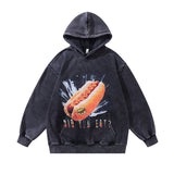 Men Hoodie Cartoon Casual Hooded Sweater