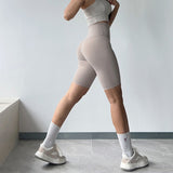 Women Yoga Sports Shorts Sexy Quick-Drying Yoga Fitness Dance Tight Sports Running Cycling Shorts