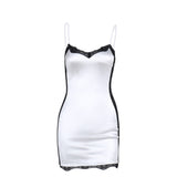 Women Dresses Autumn Sexy Hip Skirt Lace Dress