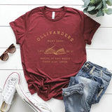 Cotton T Shirt Unisex Tops Ollivanders Wand Shop T-Shirt