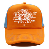 Amiri Hat Printed Alphabet Cap Casual Baseball Cap Tide