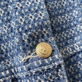 Women Jacket Autumn and Winter Loose Vintage Denim Jacket