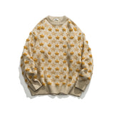 Unisex Sweater Winter Three-Dimensional Pattern Sweater