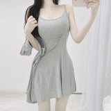 Women Dresses Slip Dress Cardigan Coat Sun Protection Shirt Skirt Suit