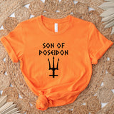 Percy Jackson Harajuku Women T Shirts Cotton Son of Poseidon