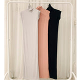 Women Dresses Turtleneck Sleeveless Dress Summer and Autumn Sexy