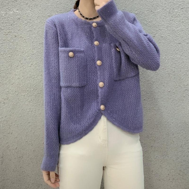 Women Knitwear Spring and Autumn Cardigan Knitted Sweater Coat