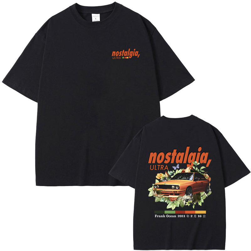 Rapper Frank Nostalgia Ultra Graphic T-shirts Ocean Oversize