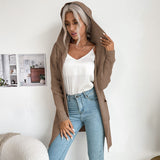 Women Knitted Sweater Autumn and Winter Knitted Sweater Cardigan Women Coat