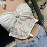 Women Tops Lace Top Summer Sexy Vest