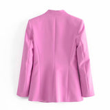 Women Suites Fall Slim Fit Simple Casual Suit Jacket