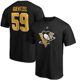 NHL T-Shirts NHL Penguin Ice Hockey Suit T-Shirt Sports Loose T-Shirt Short Sleeve