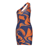 Women Dresses Summer Sexy Hollow-out Slim-Fit Sheath Dress