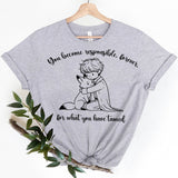 2024Little Prince and Fox Print T-Shirt for Womens TShirts