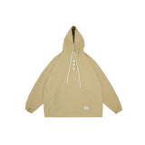Unisex Jacket Vintage Camping Jacket Men's Loose Top Hooded Jacket
