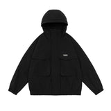 Unisex Jacket Autumn Outdoor Dark Plaid Shell Jacket