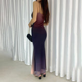 Women Dresses Autumn Sexy Long Dress Suspenders Dress